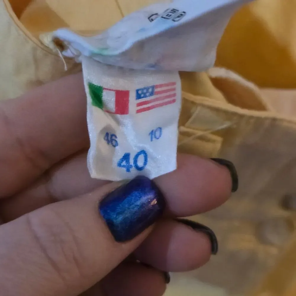 Steinebronn sport couture yellow vintage pencil skirt 10 - Picture 5 of 5